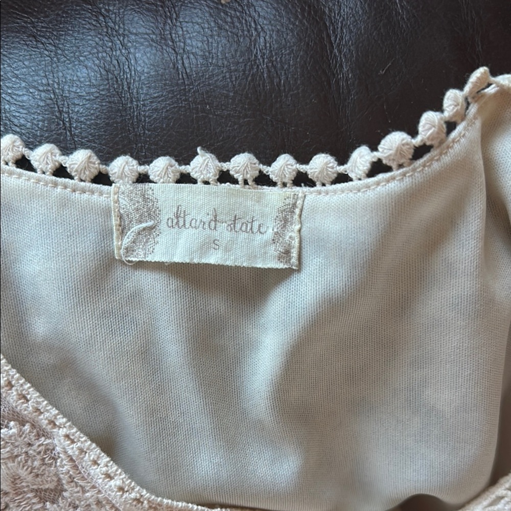 Alter’d State Cream Lace Dress/Tunic - Picture 5 of 5